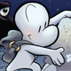 A scene from Jeff Smith's classic comic Bone.